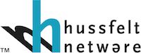 Hussfelt Netware AB Logo Hussfelt Netware AB Logo