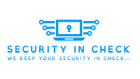 Security in Check Logo Security in Check Logo