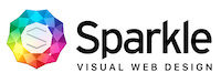 Sparkle Visual Web Design Logo Sparkle Visual Web Design Logo